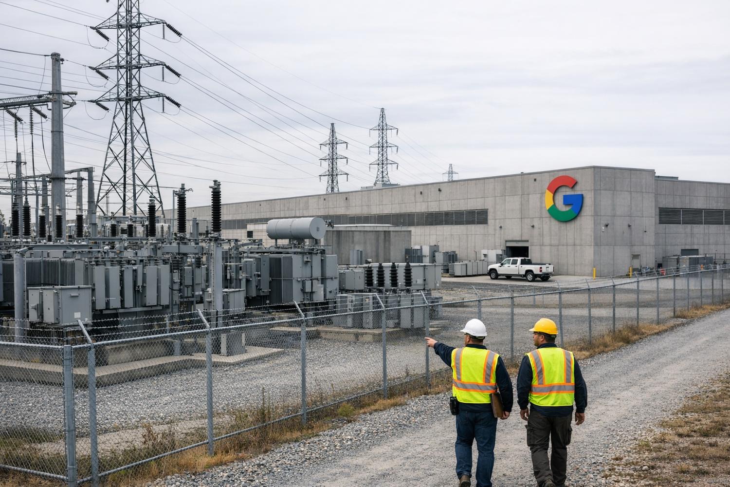 google data centers powering ai