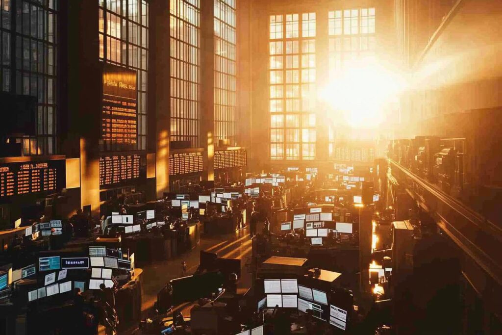 stock market charts and graphs analysis